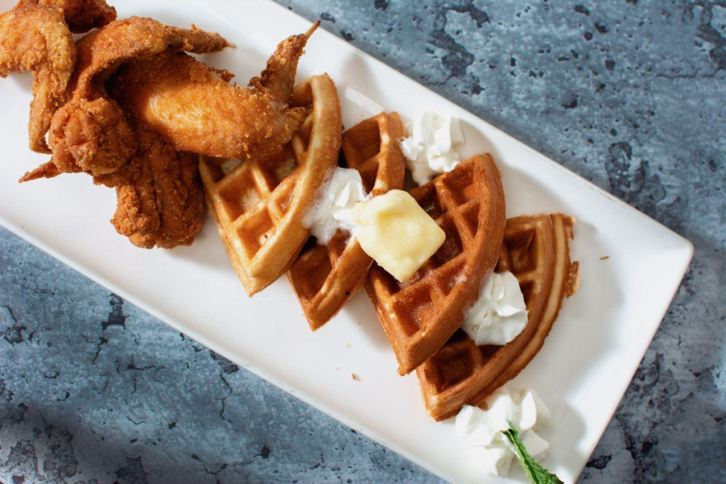 Butter & Whipped Cream & Chicken Wings