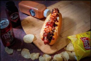#1 BBQ Beef Brisket Dog