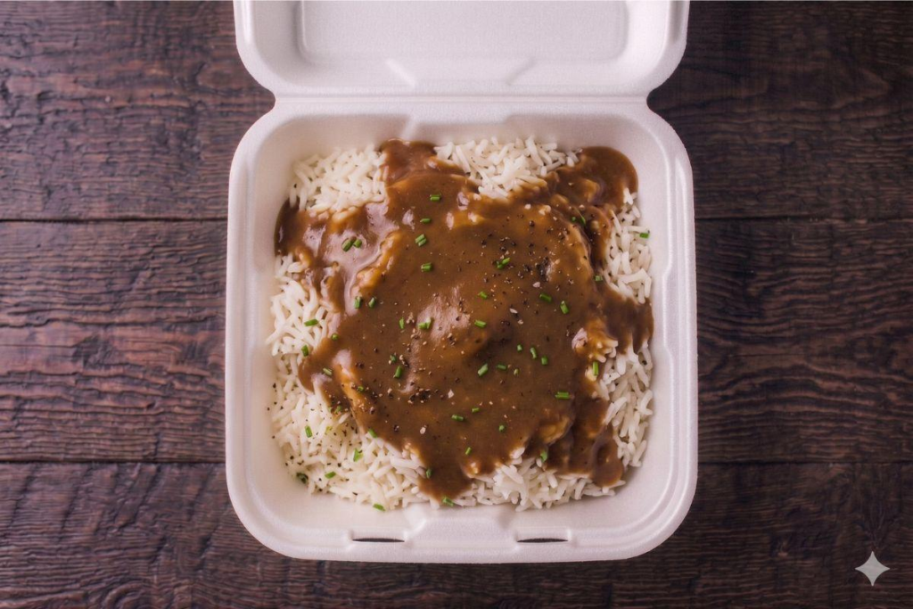 Family Rice & Brown Gravy