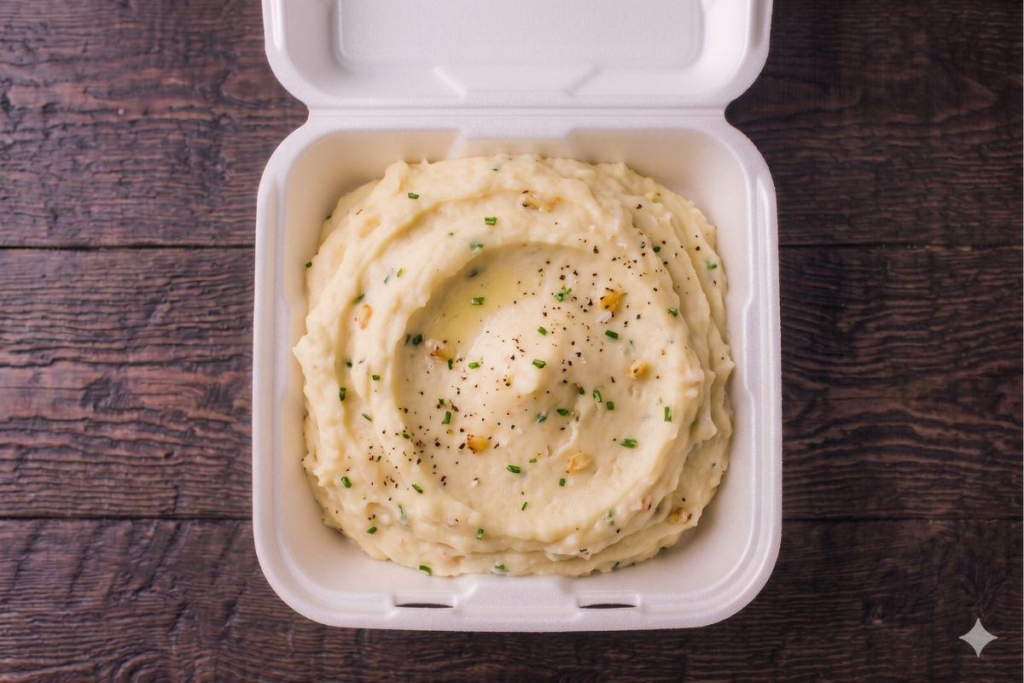 F Garlic Mashed Potatoes