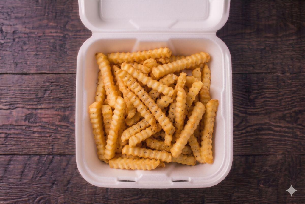 F Crinkle Cut Fries